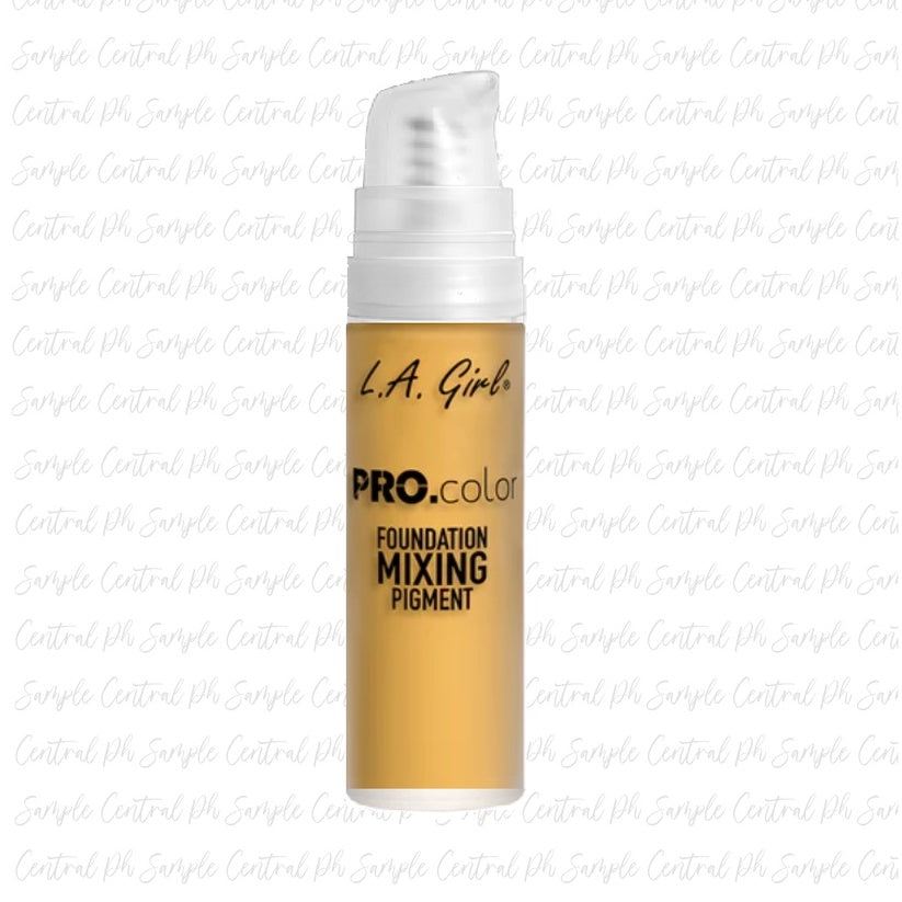 Authentic LA Girl PRO.color Foundation Mixing Pigment small size sampler 2ml pump bottle